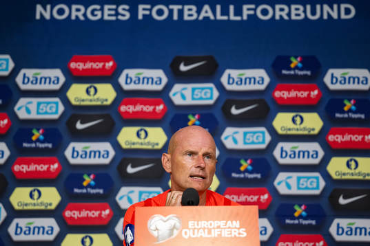 Ståle Solbakken, head coach of the Norwegian national