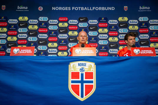 Ståle Solbakken, head coach of the Norwegian national