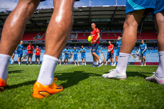 Ståle Solbakken, head coach of the Norwegian national