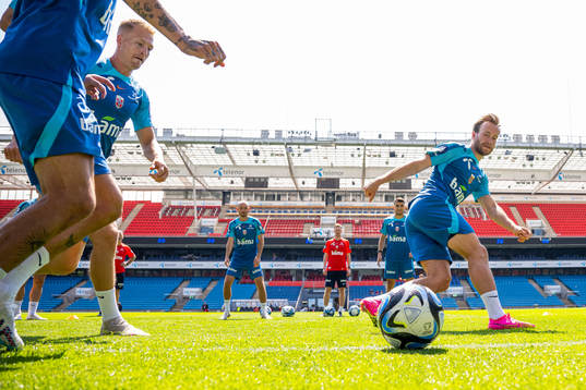 Bård Finne of the Norwegian national football team