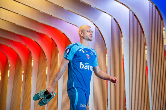 Julian Ryerson of the Norwegian national football team