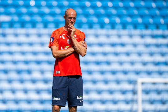 Brede Hangeland, player manager of the Norwegian national
