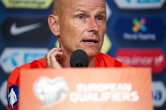 Ståle Solbakken, head coach of the Norwegian national