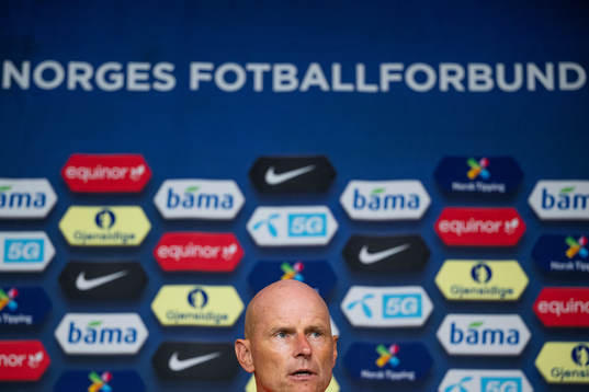 Ståle Solbakken, head coach of the Norwegian national