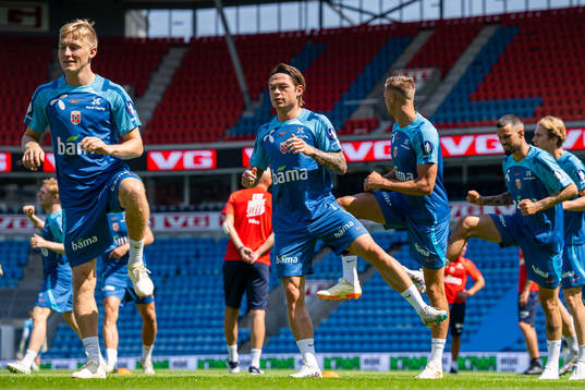 Patrick Berg of the Norwegian national football team