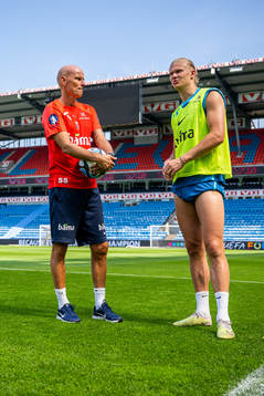 Ståle Solbakken, head coach of the Norwegian national