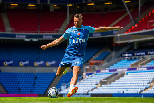 Stian Gregersen of the Norwegian national football team