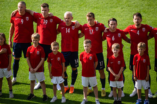 Erling Braut Haaland, Alexander Sørloth, Julian Ryerson,