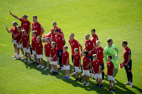 Erling Braut Haaland, Alexander Sørloth, Julian Ryerson,