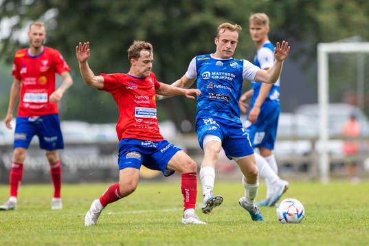 Tvååkers Axel Berggren och Oddevolds Noa Bernhardtz