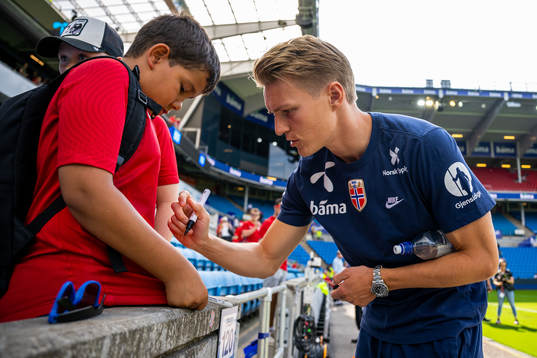 Martin Ødegaard of Norway