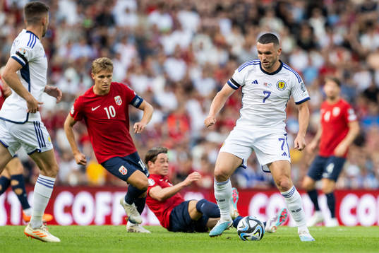 John McGinn of Scotland