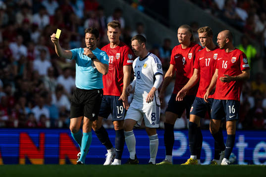 Referee Matej Jug