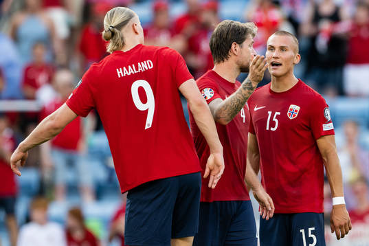 Erling Braut Haaland, Stefan Strandberg and Leo Skiri