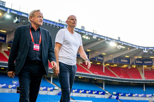 Geir Ellefsen, head of security, and Ståle Solbakken, head