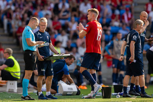 Alexander Sørloth of Norway