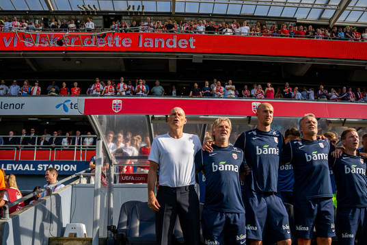 Ståle Solbakken, head coach, Kent Bergersen, assistant