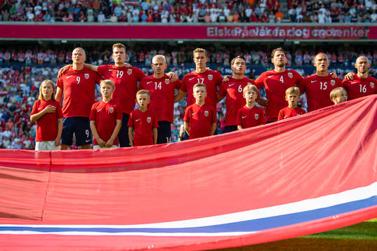 Erling Braut Haaland, Alexander Sørloth, Julian Ryerson,