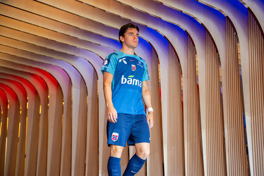 Hugo Vetlesen of Norway at half-time