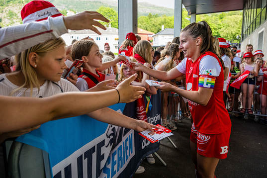Cecilie Redisch Kvamme of Brann