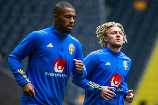 Emil Forsberg of the Swedish national football team