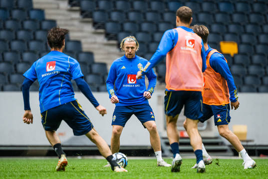 Emil Forsberg of the Swedish national football team