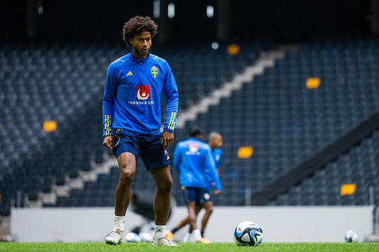 Jens Cajuste of the Swedish national football team