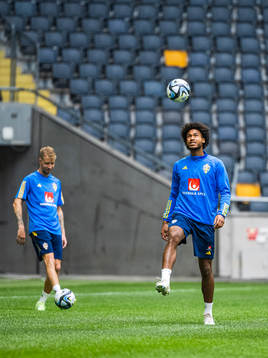 Jens Cajuste of the Swedish national football team