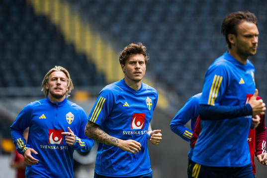 Victor Nilsson Lindelöf of the Swedish national football