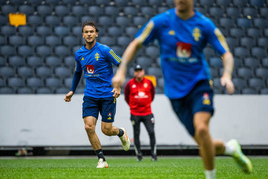 Albin Ekdal  of the Swedish national football team