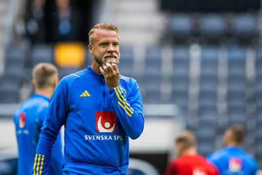 Daniel Sundgren of the Swedish national football team