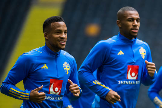 Martin Olsson of the Swedish national football team