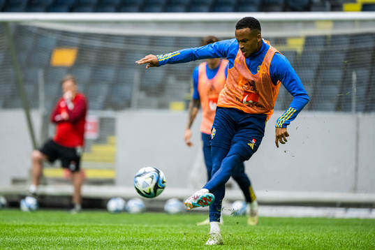 Martin Olsson of the Swedish national football team