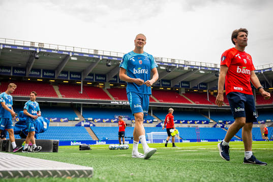 Erling Braut Haaland of the Norwegian national football team