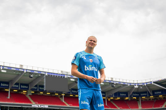 Erling Braut Haaland of the Norwegian national football team