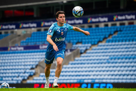 Hugo Vetlesen of the Norwegian national football team