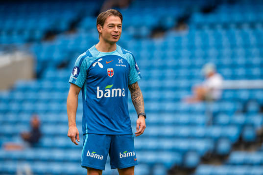 Patrick Berg of the Norwegian national football team