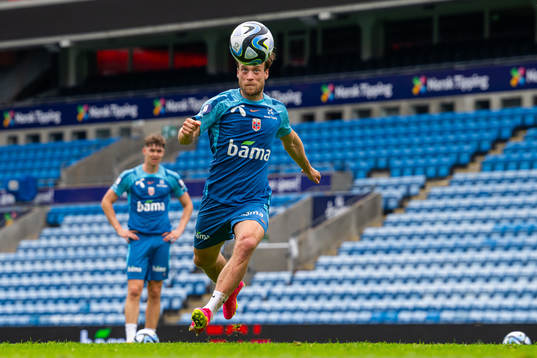 Bård Finne of the Norwegian national football team