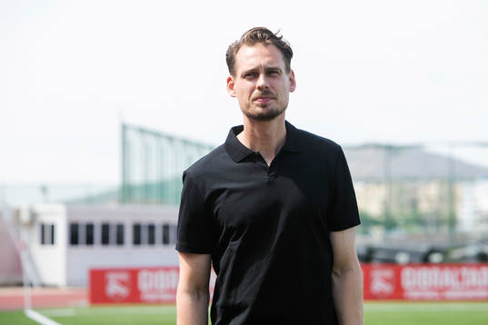 Sweden's national team U21 captain Daniel Bäckström