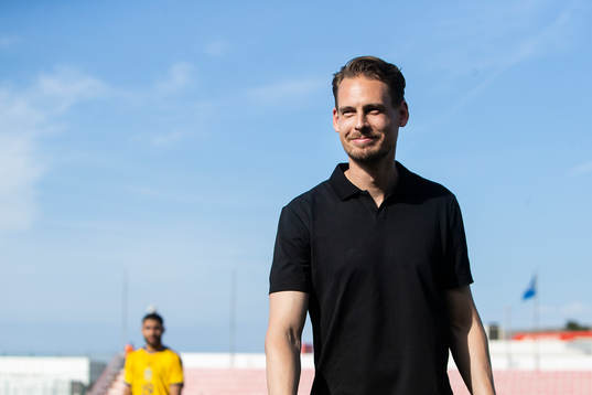 Sweden's national team U21 captain Daniel Bäckström