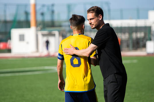 Armin Gigovic and national team U21 captain Daniel