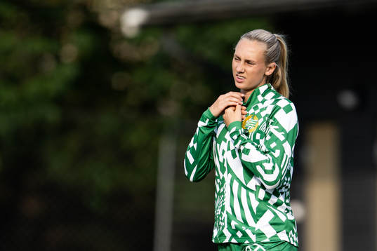 Hammarbys Ellen Wangerheim värmer upp