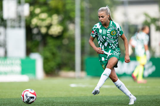 Hammarbys Lotta Ökvist värmer upp