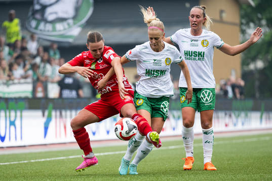 Örebros Maja Bodin mot Hammarbys Adelina Engman och Julia
