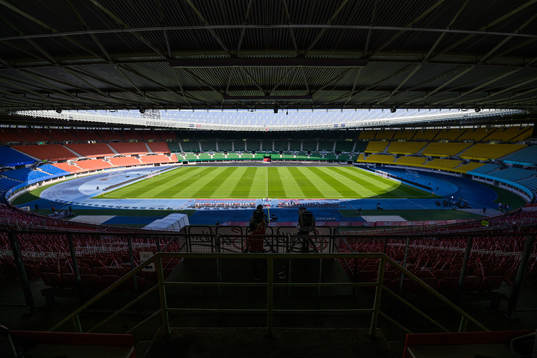 Interior view of Ernst-Happel-Stadion
