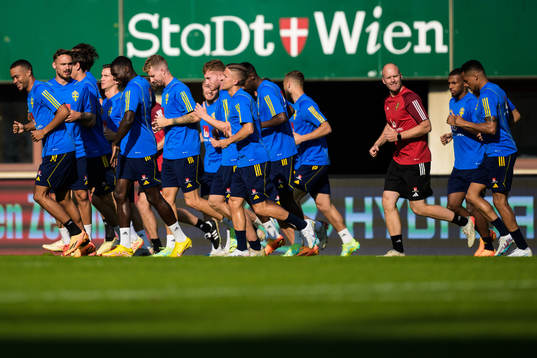 Players of the Swedish national football team, including