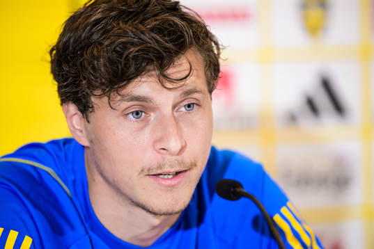 Victor Nilsson Lindelöf of the Swedish national football