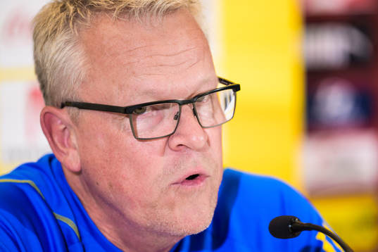 Head coach Janne Andersson of the Swedish national football