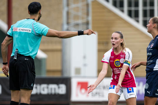 IK Uppsalas Agnes Nyberg reagerar på domslut