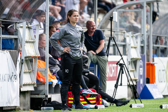 FC Rosengårds tränare Ieva Cederström